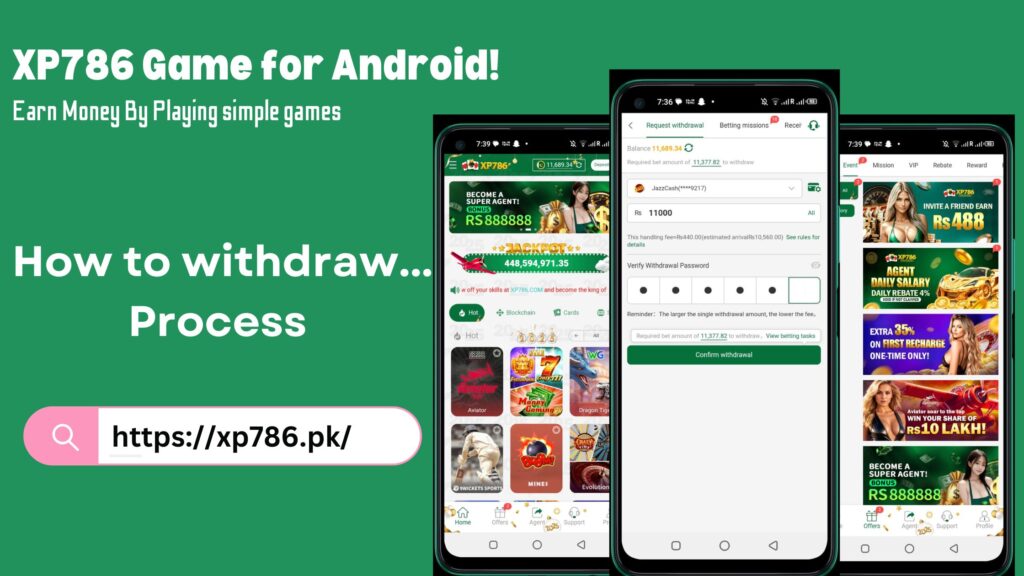 How to Withdraw Cash From XP786 Game